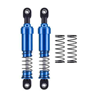 75mm-115mm Big Bore Shocks, RC Crawler Shocks for 1/10 RC Crawler LCG Chassis Gspeed V3 Element Enduro SCX10 TRX4 Gamde R1 Comp Builds DIY (Blue 95mm 2pcs) - color: Blue 95mm 2pcs