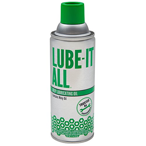 Lube-It All Deep Lubricating Oil – Multi-Purpose Spray Lubricant for Industrial, Automotive, Marine, and Household Use, Long-Lasting Protection, Water-Resistant Formula, 11 oz Aerosol Can - style: 11 Ounces