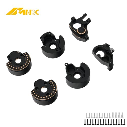 Brass Steering Blocks Hub C Carrier Portal Knuckle Rear Cover for 1/10 Vanquish VS4-10 Phoenix F10 RC Car Crawler Series Upgrades Part