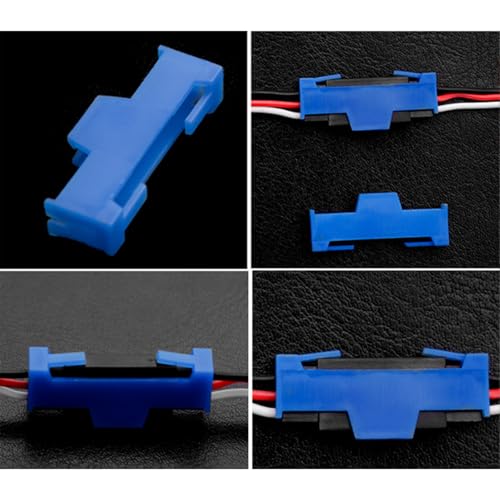 servo Extension Clip, Suitable for All servo Extensions 20 Pieces rc servo Lead Safety Clip wurenji