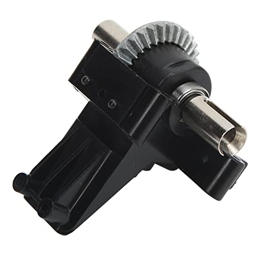 RC Gearbox Differential Set, Replacement Parts with Easy Install for 12428/12427 - Sturdy Plastic Cover, Stainless Steel Differential
