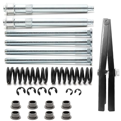 Door Hinge Roller Pin and Bushing Repair Kits + Door Spring Tool Compatible with Chevrolet C1500 C2500 C3500 K1500 K2500 K3500 GMC Suburban Tahoe - size: 1500MJLTZ