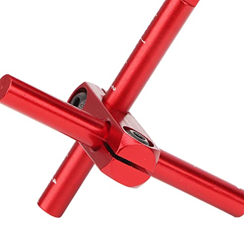 Milltrip RC Magnetic Body Mounts,Magnetic Body Shell Mount,Aluminum Magnetic Body Shell Mount Kit, Body Post Mount for 1/10 RC Racing Car(Red) - color: Red