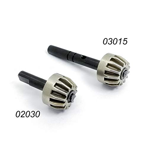 03015 Pinion Gear Metal Bevel Gear for HSP 1/10 RC Model Car 94123/94107/94111/94170 - color: 03015