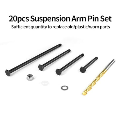 Suspension Screw Pin Set for TRAXXAS 1/5 X-MAXX 6S/8S / 1/6 XRT 8S Replacement Parts