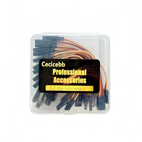 3-Pin Servo Extension Cable,Wire Cord Female to Male Lead Wire Connector JR for RC Car Airplanes Remote Control 15 Pieces