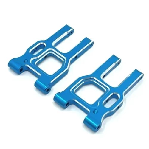 RC Models Components For LC For Racing PTG-2 PTG-2R 1/10 Metal Front And Rear Suspension Arm Steering Cup Hub Carrier Set Upgrade Parts(Blue) - color: Blue