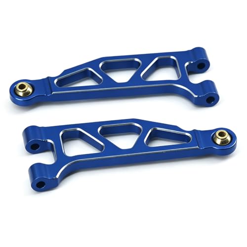 Hobby Aluminum Front and Rear Knuckle Arm Set Steering Set for ARRMA Mini Kraton 3S Speed Truck-ARA2508 Upgrades - Purple (Blue Arm Set)