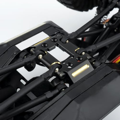 RCHUBAM RC Center Skid Plate Protection with Screw for 1/18 Redcat Ascent | Aluminum,26g Weighted Skid Plate,Counterweight Upgrade Parts