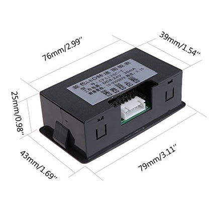 4 Digital LED Tachometer RPM Speed Meter+Hall Proximity Switch Sensor NPN for Lathe/Mower / / Spring 10-9999RPM Speed Tester Velocimetry Non-Contact Tachometer Tach Electric Motor Gauge Range - color: Green