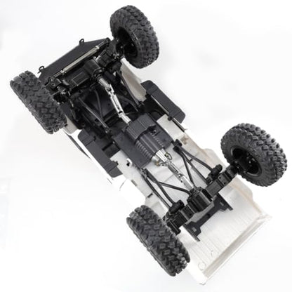Metal Front & Rear Portal Axle Assembly Set for WPL C14 C24 B14 B24 B16 B36 C64 C64-1 C74 C74-1, Aluminum Axle Housing with Steel Gears, Steering Cups Tie Rods, 5mm RC Upgrade Parts (Black) - color: Black