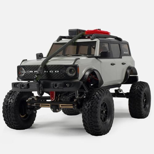 2pcs 280mm Elastic Strap Escape Rope Kinetic Winch Strap with Rescue Trailer Hook for 1/18 1/24 RC Crawler Car TRX4M High Trail SCX24 FCX24 (Black) - color: Black