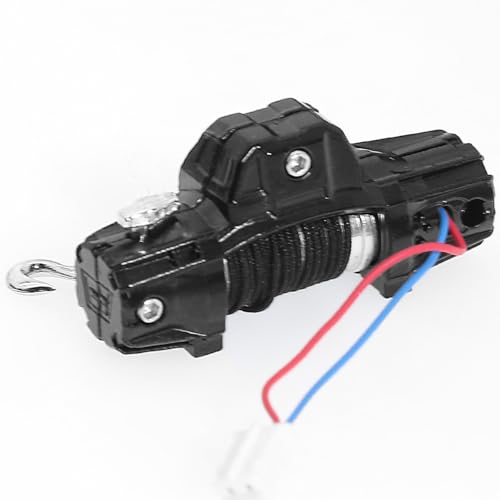 1/18 Metal Winch for 1/18 TRX4M 1/24 RC Tracked Axial SCX24 FMS FCX24 - Body Bumper Modification