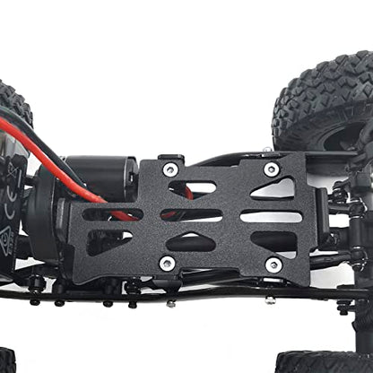 MORLORDY Aluminum Alloy RC Lower Battery Mount Bracket Plate Battery Holder Post for 1/24 RC Crawler Car SCX24 Upgrades Accessories AXI00001 AXI00002 AXI00006 AXI90081 AXI00004