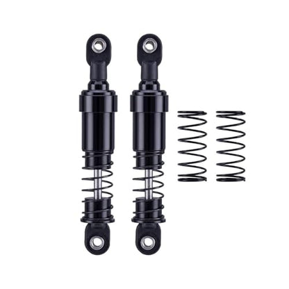 75mm-115mm Bore Shocks, RC Crawler Shocks for 1/10 RC Crawler LCG Chassis Gspeed V3 Element Enduro SCX10 TRX4 Gamde R1 Comp Builds DIY (Black 85mm 2pcs) - color: Black 85mm 2pcs