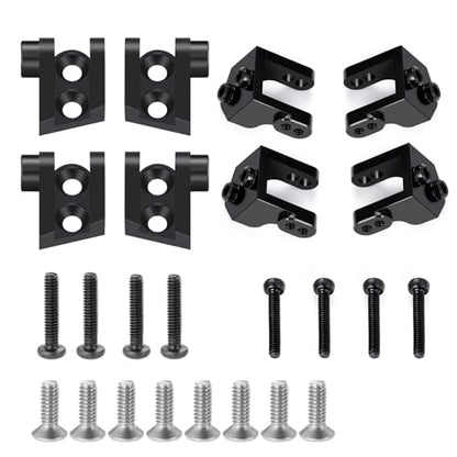 Aluminum Upper Shock & Lower Link Mount Fixed Set | For Losi 1/18 Mini LMT 4WD 4X4 Brushed Monster, RC Truck, Upgrade Parts