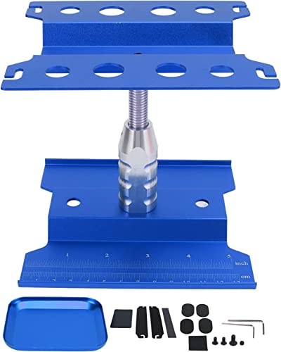 RC Car Work Stand, RC Repair Station Workstation Remote Control Car Repair Station and Screw Plate Set for 1/8 1/10 1/12 1/16 Scale RC Cars