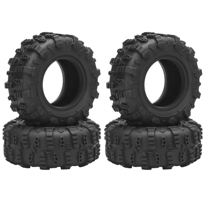 1.3 Crawler Tires, daitoku 65 * 25 * 33mm 1.3 RC Tires for SCX24 TRX4M AX24 1/18 1/24 RC Crawler - Style B
