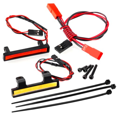 RC Front & Rear Lights Set for Arrma 1/16 Mini kraton 3S | Headlight Taillights Kit 4X4 Brushless Monster Truck Upgrade Parts