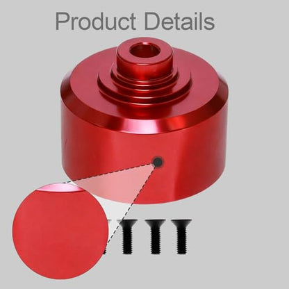 Differential Gear Case Gearbox Housing Portable Fittings Metal Differential Case, Red - color: Red
