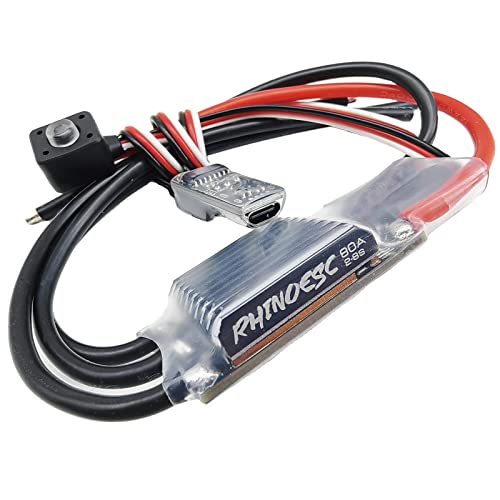 AM32 VE80A Crawler ESC 2-8S BEC 5.2-8.2V Brushless ESC for 1/8 1/10 Scale Crawler Car Axial SCX10 Traxxas TRX-4 TRX-6 (VE80A) - style: Crawler 80A ESC A3100