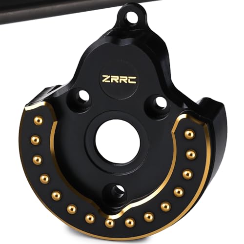 Brass Rear Portal Cover Weights for Vanquish VP VRD & VS4-10 Phoenix F10 Portal Axle LCG 1/10 RC Crawler, CNC Machined Brass Portal Knuckle Caps Lower COG Rear Portal Cover Upgrade - style: Rear Portal Cover for F10 Portal Axle