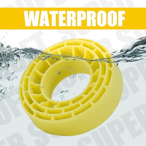 INJORA Silicone Rubber Inserts for 56-58mm*24mm 1.0" Tires(Small Yellow) - color: Yellow