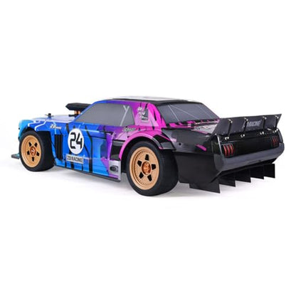 TOUCAN RC HOBBY 1/7 Racing EX07 RC Sports Car Electric Remote Control On Road Vehicle 4082 Brushless Motor Light System Alloy Shock Absorber - color: Bupk