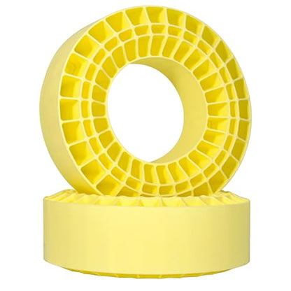 4PCS RC Silicone Tire Inserts for 1/10 Crawlers 132-134mm 2.2" Tire | Soft Silicone Rubber Peplaces Foam.Waterproof Provides Traction & Sidewall Support Fits 2.2" Tires