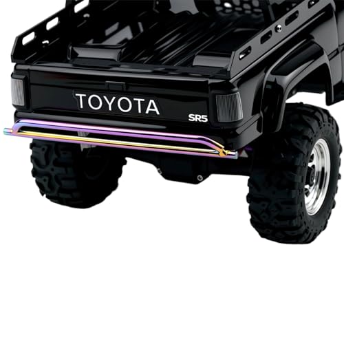 Colorful Electroplating Metal Front and Rear Bumpers Set for 1/18 HPI Venture18 Upgrade Parts