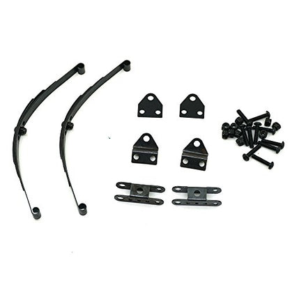 Black 1 Set Leaf Springs Set HighLift Chassis for D90 1/10 RC Crawler Car Upgrade Parts