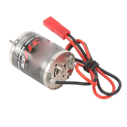 JTLB 370 Engine Motor, 31T High Low Noise, Efficient Heat with Stainless Steel Housing for Remote Control Boat, Replacement for SCX24, T3-01