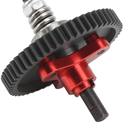 Durable 54T Spur Gear Complete Slipper Clutch for Slash 1/10 RC Cars, with High Strength and Low Noise, Ideal for RC Hobbyists (Red) - color: Red