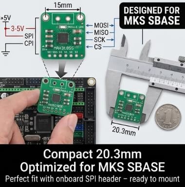 K Type Thermocouple Module Temperature Sensor ‑200℃ to +1350℃ SPI Port Digital Output 3-5V DC