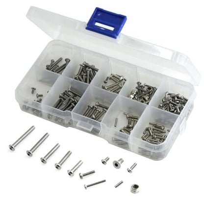 RC Screw Kit Screws Assortment Set 1/18 RC Crawler Parts for TRX4M 1/18 RC Crawler