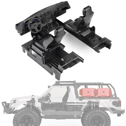 for Trx4 1/10 Rc Crawler Interior Kit/Seat/Dashboard for Trx4 1/10 Rc Crawler Car Upgrade Parts
