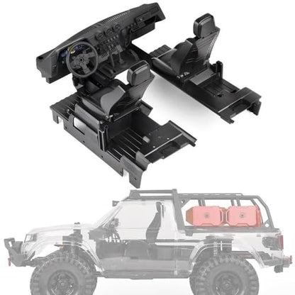 for Trx4 1/10 Rc Crawler Interior Kit/Seat/Dashboard for Trx4 1/10 Rc Crawler Car Upgrade Parts