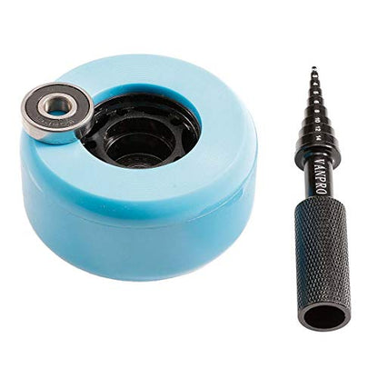 RC Bearing Removal Tool Cross Wrench 2MM-14MM for RC Car Skateboard(Black) | Ball Bearing Driver Install Remove Tool Mini Cross Tool Aluminum Alloy, Aesthetically Pleasing and Compatible - color: Black