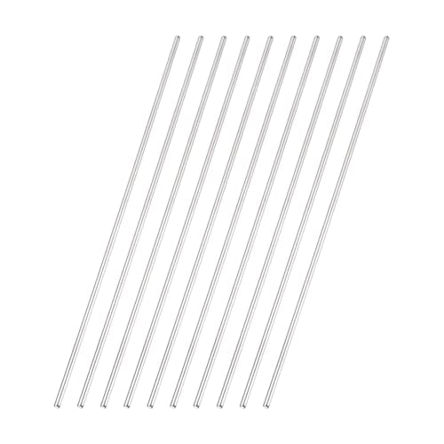 MECCANIXITY 10 Pack Dowel Pin Wheel, 2x100mm Steel Hex Wheel Hub Nut Pin Replacement for DIY RC Car Truck Boat Helicopter Model Part, Silver - size: 2x100mm