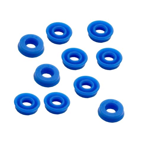10PCS RC Boat Drive Shaft Sealing Ring Motor Shaft Waterproof Seal Gasket for RC Boat Ship DIY Model Toy Shaft Sealing Parts (6x12x4mm) - style: 6x12x4mm