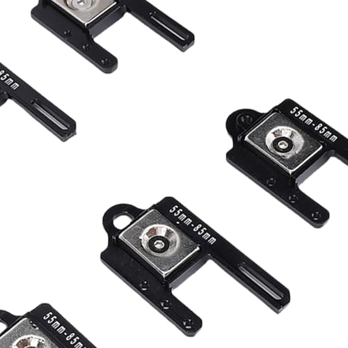 8Pcs RC Body Mounts, Adjustable Magnet Post Kit 1/8 1/10 Remote Control Car Cover Column for Vehicle Model