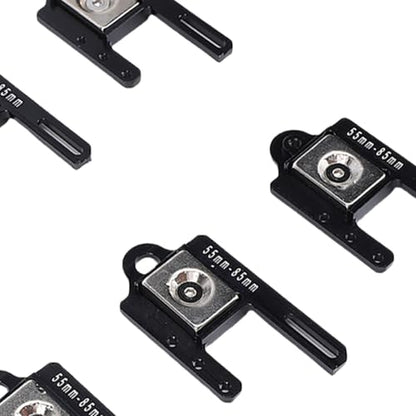 8Pcs RC Crawler Body Mounts Adjustable Magnet Body Post 1/8 1/10 Remote Control Car Cover Column Kit Black
