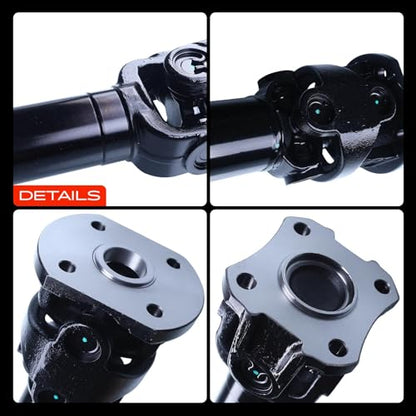 A-Premium Rear Drive Shaft Driveshaft Assembly [4WD] Compatible with Toyota | for 96-98 3.4L Auto Trans, 4Runner SR5 99-00 3.4L Auto Trans, 4Runner 96-00 2.7L Manual Trans, Replace# 371103D300 - style: Fit 1996-2000 4Runner 3.4L 2.7L 4WD