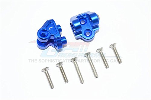 Aluminum Rear Upper Axle Mount Set For Rear Suspension Links For LOSI 1:6 4WD Super Baja Rey LOS05013 / Super Baja Rey 2.0 LOS05021 Upgrades - Blue