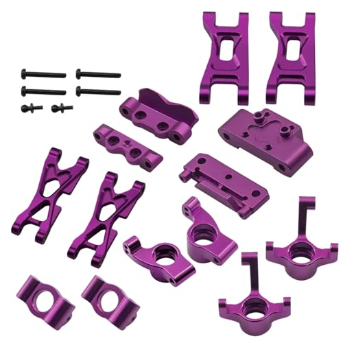 for Losi Micro B 2WD RTR LOS00007 1/24 Steering Knuckles C Hubs Suspension Arms Bulkhead Rc for Buggy Car Upgrades Accessories RC Steering Knuckles Cup(Purple) - size: Purple
