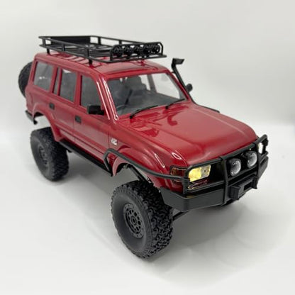 RC Rock Crawler 4x4 RC Truck WPL C54 1/16 RC Crawler RTR | Remote Control Truck Off Road 2.4G All Terrain Proportional Throttle Steering 260 Motor New Chassis and Shock