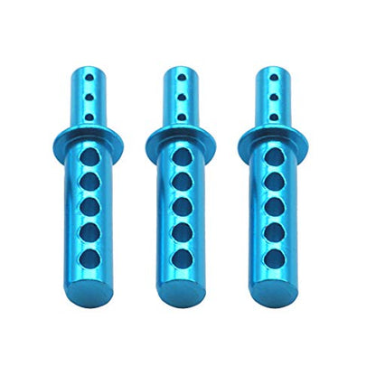 ShareGoo RC Aluminum Body Mount Posts 188037 Compatible with HSP Redcat Volcano S30 Epx/Epx PRO Himoto HPI 1/10 RC Off-Road Car Truck Buggy,Blue