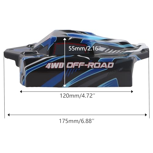 RC CAR 16207 H16PL Car Shell Body 1601G Accessories Spare Parts for H16PL 16207 JC16EP 1:16 Brushless RC Monster Trucks Vehicle