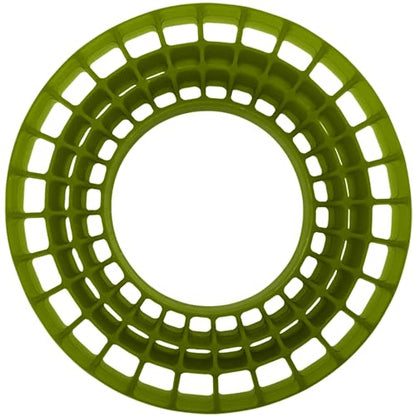4Pcs Vgoohobby Silicone Rubber Insert Foam 1.9 Tire Inserts Foam Fit for 1.9 Crawler Tires Compatible with SCX10 TRX4 1/10 RC Crawler Car (Green) - color: Green