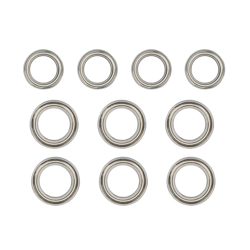 Rc Bearings for Axial RBX10 for Ryft 1/10 25Pcs Steel Ball Bearing Set RC Crawler Car Spare Parts Accessories Model Replace Reapir Upgrade